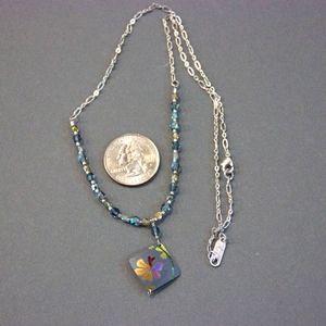 Holly Yashi "Artist's Garden" beaded necklace